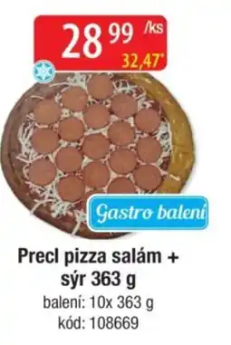 Qanto Gastro balení Precl pizza salám + sýr nabídka