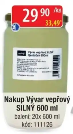 Qanto Nakup Vývar vepřový SILNÝ nabídka
