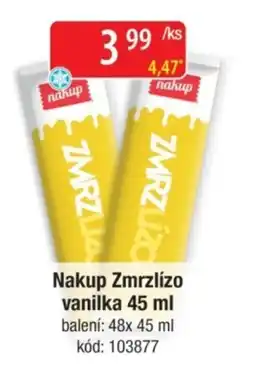 Qanto Nakup Zmrzlizo vanilka nabídka