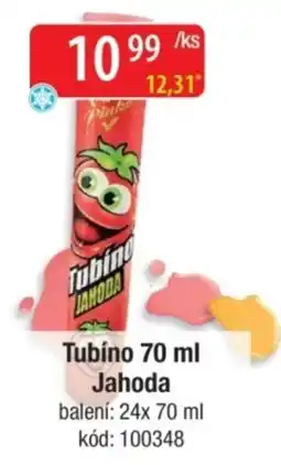 Qanto Tubíno jahoda nabídka