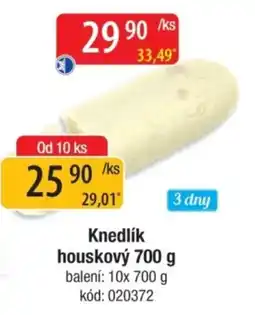 Qanto Knedlík houskový nabídka