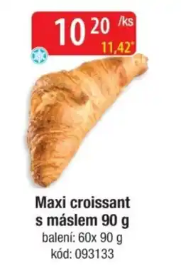Qanto Maxi croissant s máslem nabídka
