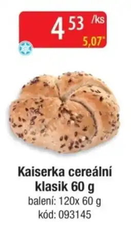 Qanto Kaiserka cereální klasik nabídka