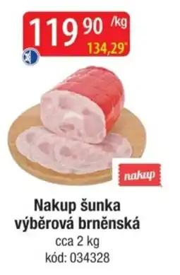 Qanto Nakup šunka výběrová brněnská nabídka