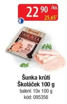Qanto Prand šunka krůtí školáček nabídka