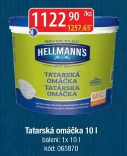 Qanto Hellmann's Tatarská omáčka nabídka