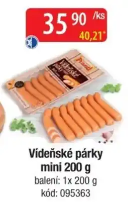 Qanto Pand vídeňské párky mini nabídka