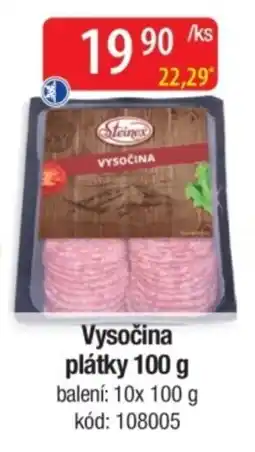 Qanto Steinex vysočina plátky nabídka