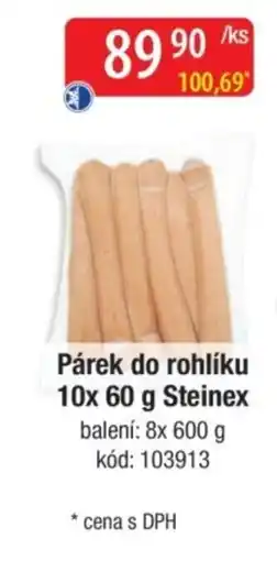Qanto Steinex párek do rohlíku nabídka
