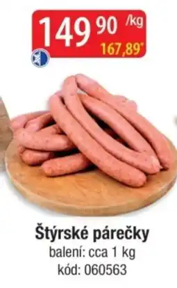 Qanto Štýrské párečky nabídka