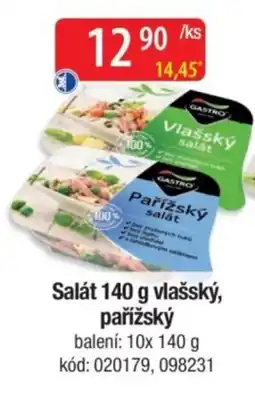 Qanto Gastro salát 140 g vlašský, pařížský nabídka