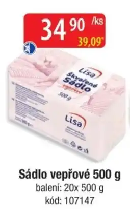 Qanto Lisa škvařené sádlo vepřové nabídka