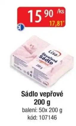 Qanto Lisa sádlo vepřové nabídka