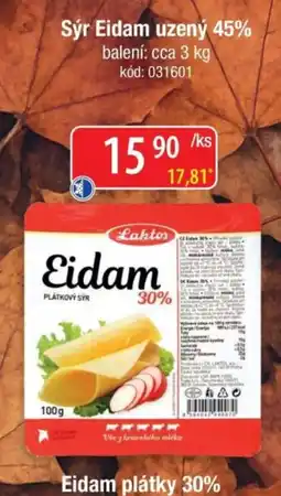 Qanto Laktos Eidam plátky 30% nabídka