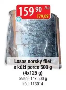Qanto Losos norský filet s kůží nabídka