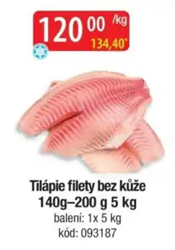 Qanto Tilápie filety bez kůže nabídka