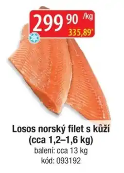 Qanto Losos norský filet s kůží nabídka