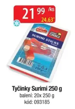 Qanto Smart Choice Tyčinky Surimi nabídka