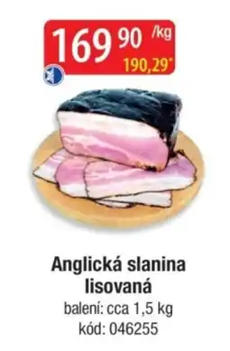 Qanto Anglická slanina lisovaná nabídka
