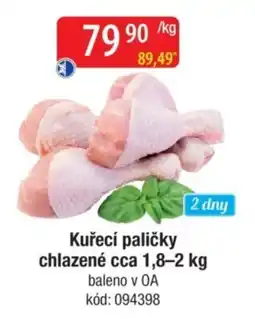 Qanto Kuřecí paličky nabídka