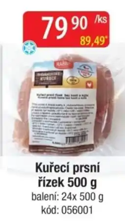 Qanto Rabbi kuřecí prsní řízek nabídka