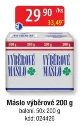 Qanto Výběrové máslo nabídka