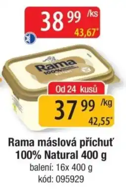 Qanto Rama máslová příchut' nabídka