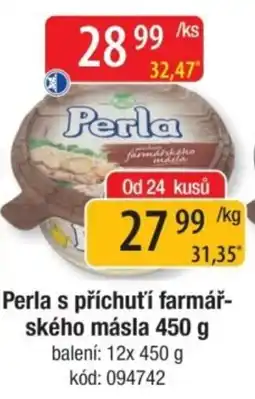 Qanto Perla s příchutí farmářského másla nabídka