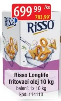 Qanto Risso Longlife fritovací olej nabídka