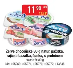 Qanto Žervé choceňské nabídka