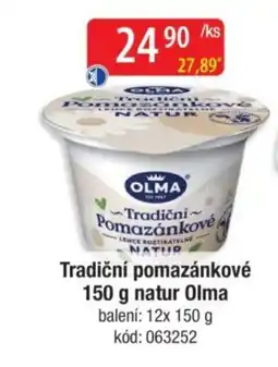 Qanto Olma tradiční pomazánkové natur nabídka