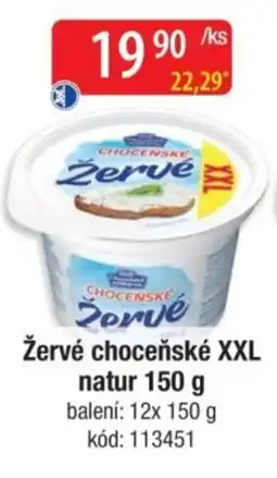 Qanto Žervé choceňské XXL nabídka