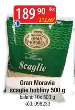 Qanto Gran Moravia scaglie hobliny nabídka