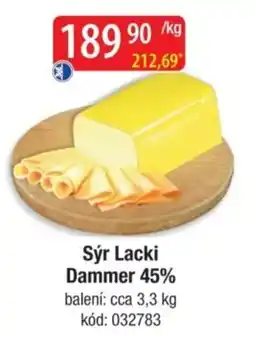 Qanto Sýr Lacki Dammer 45% nabídka