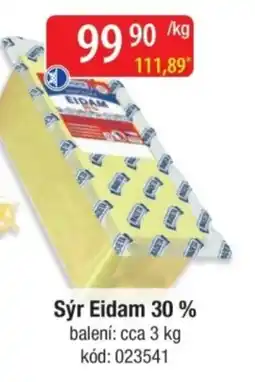 Qanto Sýr Eidam 30 % nabídka