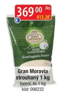 Qanto Gran Moravia strouhaný nabídka
