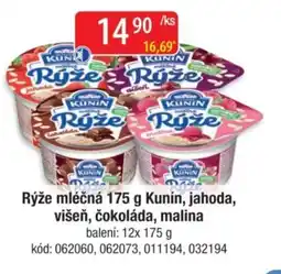 Qanto Kunín rýže mléčná nabídka