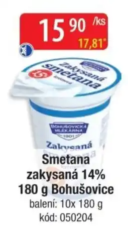 Qanto Bohušovická Smetana zakysaná 14% nabídka