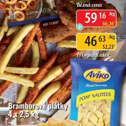 Qanto Aviko Bramborove platky nabídka