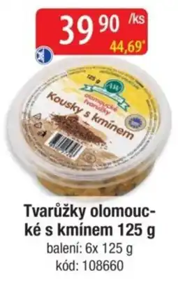 Qanto Tvarůžky olomoucké s kmínem nabídka