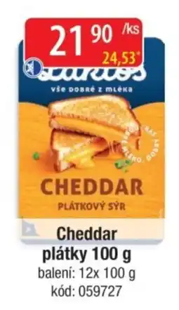 Qanto Sarass Cheddar plátkový sýr nabídka