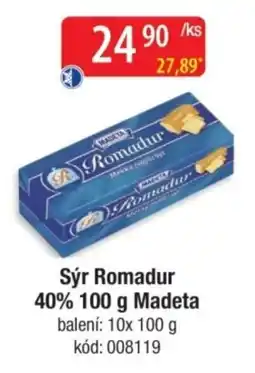 Qanto Madeta sýr romadur nabídka