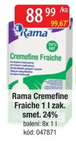 Qanto Rama Cremefine Fraiche nabídka