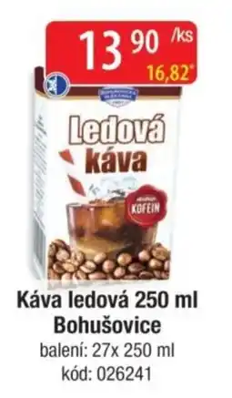 Qanto Bohušovice Ledová káva nabídka