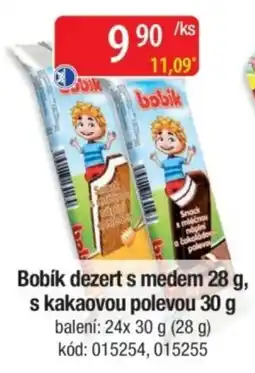 Qanto Bobík dezert s medem nabídka