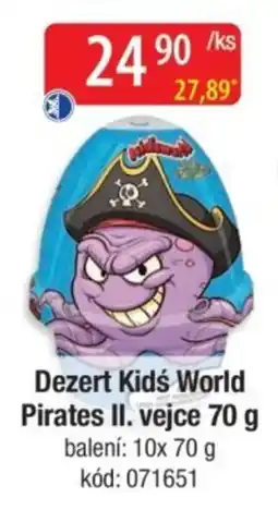 Qanto Dezert Kids World Pirates II nabídka