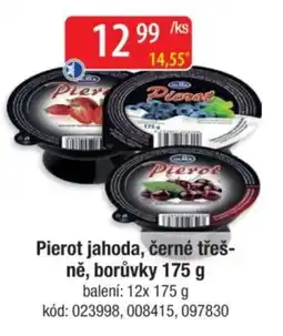 Qanto Pierot jahoda, černé třešně, borůvky nabídka