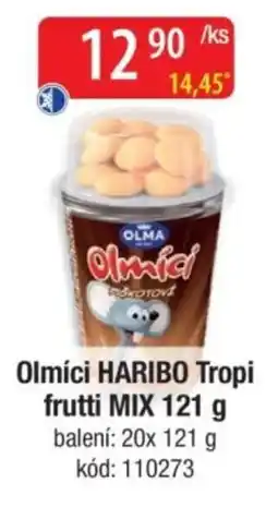 Qanto Olma Olmíci HARIBO Tropi frutti MIX nabídka