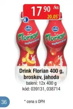 Qanto Florian Yoghurt drink nabídka