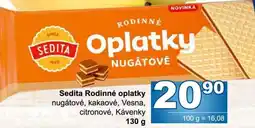 Jip Sedita Rodinné oplatky nabídka